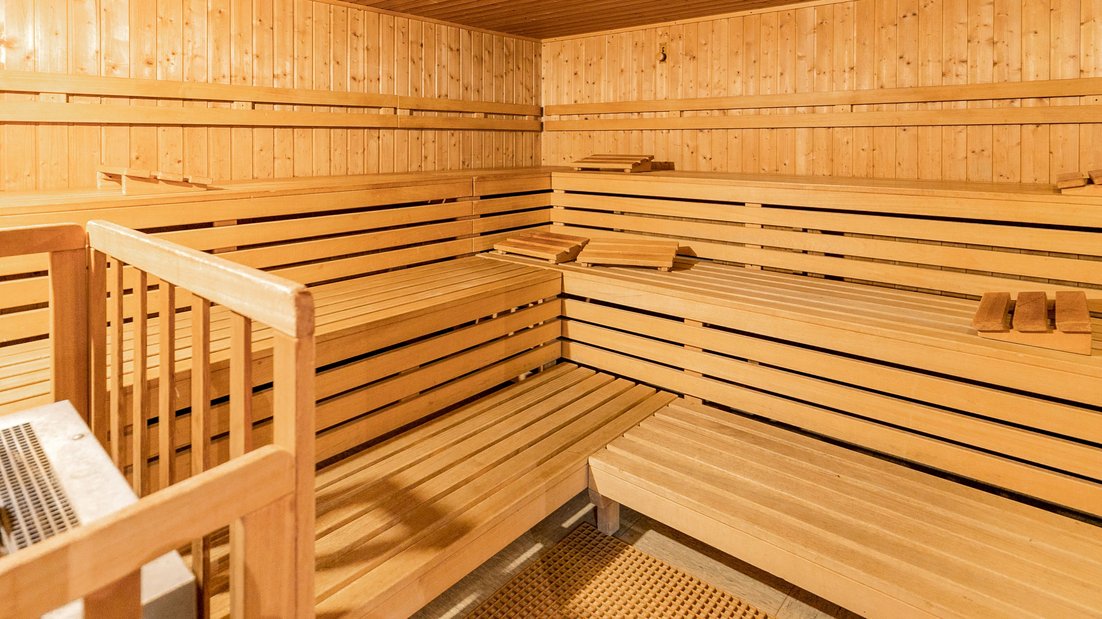 Intérieur du sauna